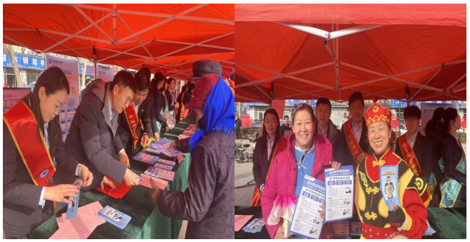 清朗金融网络 守护安心消费-建行济南商河支行走进郑路镇开展金融教育集中宣传活动