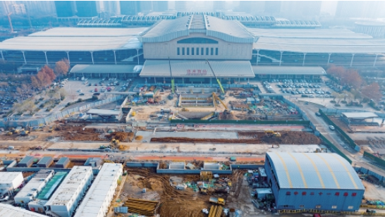 济滨高铁铺轨启动 多线联动织密济南都市圈交通网