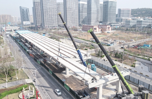 项目强省会｜济南凤凰黄河大桥南延工程全速推进