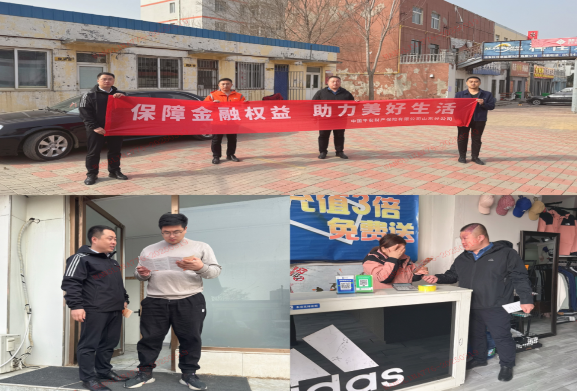 平安产险乐陵支公司开展金融消费者权益保护教育宣传