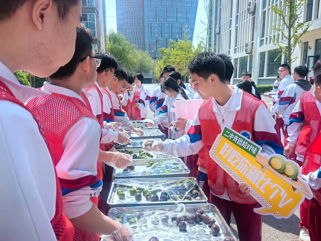 光盘兑券 答题寻味 济南二中这场清明民俗之约太吸睛