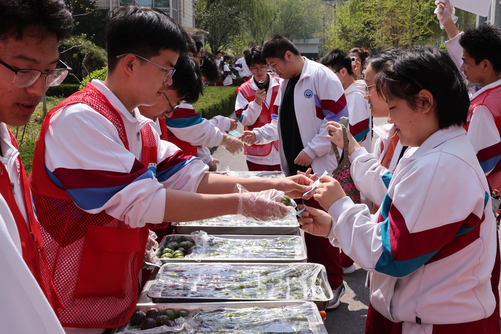 光盘兑券 答题寻味 济南二中这场清明民俗之约太吸睛