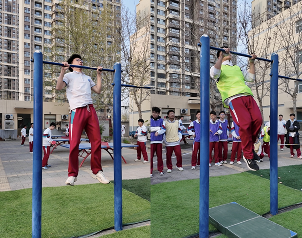 校园吉尼斯 济南二中“引体向上”争霸赛圆满落幕