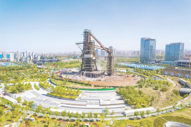 济钢3200立方米高炉“留骨焕新” 启动更新改造