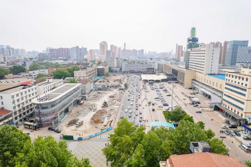 天龙大厦、广场汽车站“退场” 济南站南广场改造进入新阶段