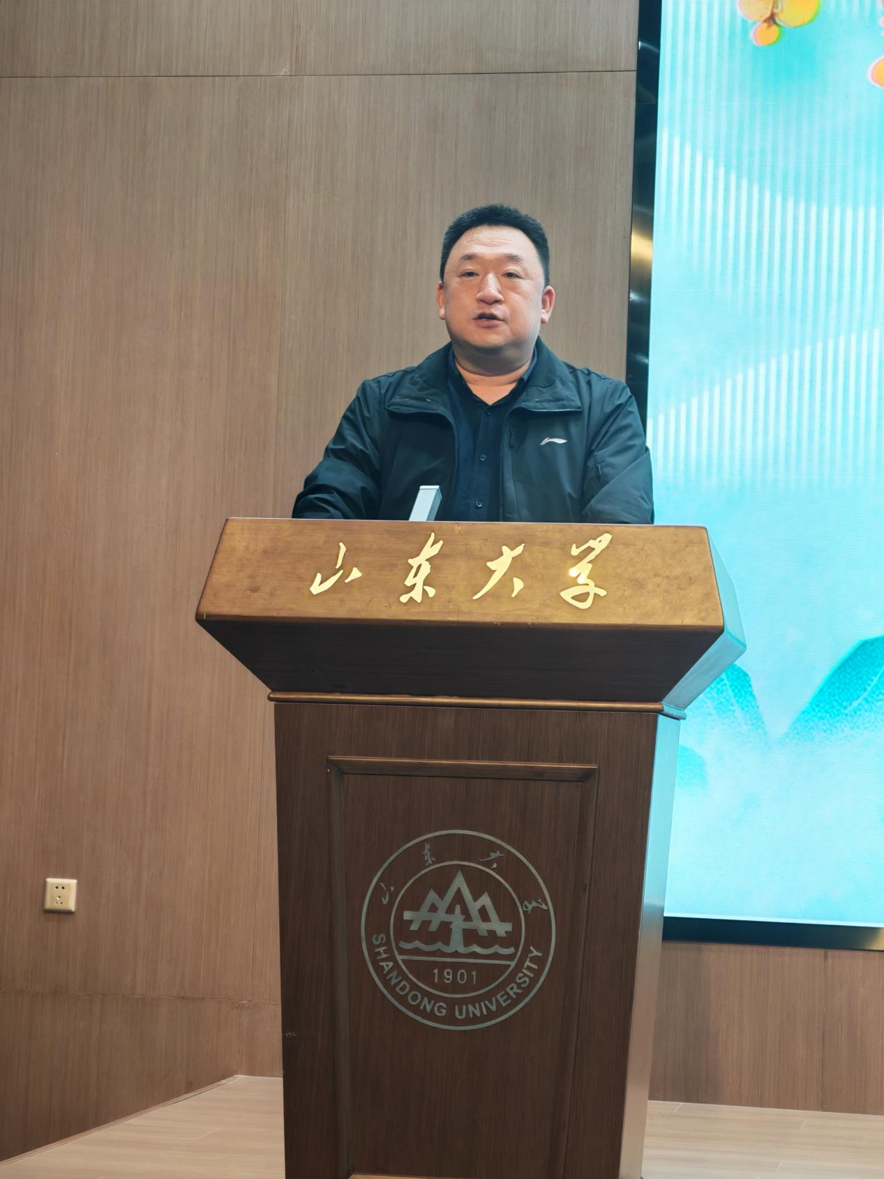 心系人文，道成大医 王兴步做客山大医道大学堂 开讲“道家智慧与医学人文实践”