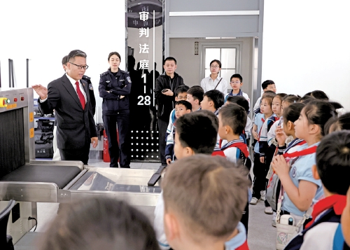 法治小先锋探秘法院
