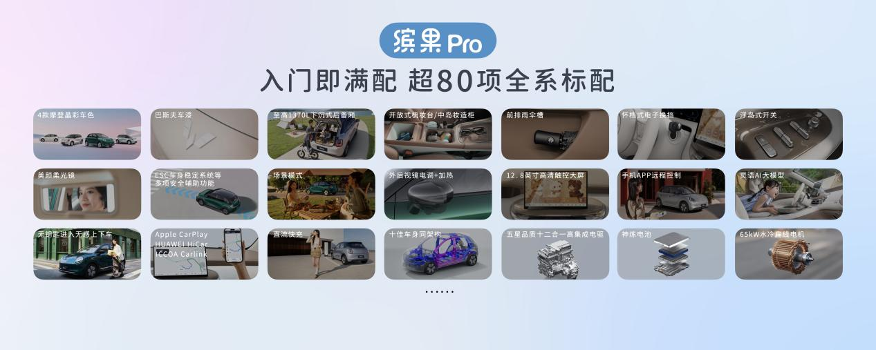 缤纷自有我！缤果Pro正式上市，上市指导价5.68万元起