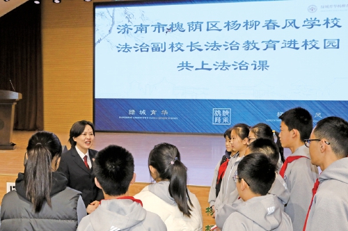 看，济南未检的温情答卷——泉水叮咚 检护花开