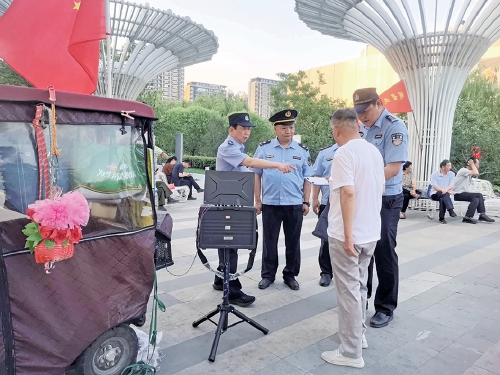 槐荫公安空地联动守护中高考宁静时光