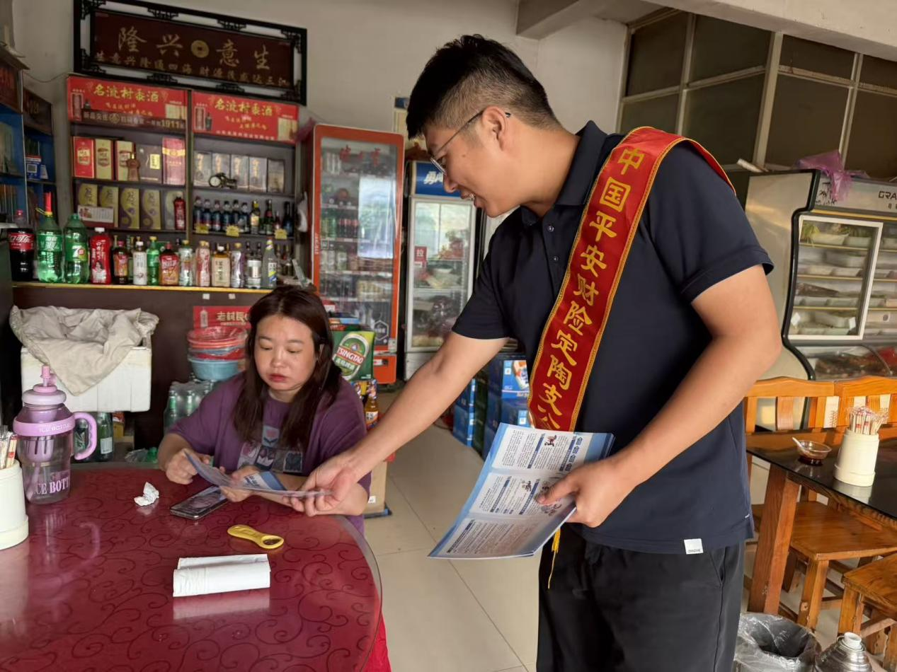 守护百姓“钱袋子”！平安产险定陶支公司多维度开展防范非法金融主题宣传