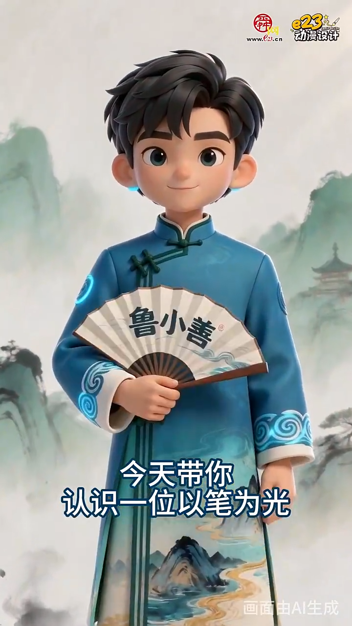 【鲁小善寻访身边好人】丹青不负初心 笔墨守护家国