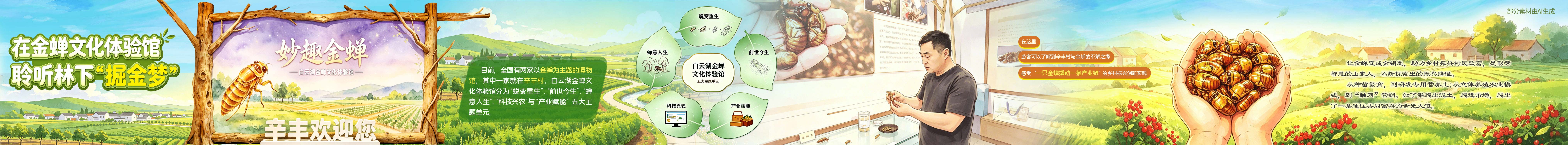 夏夜掘“金” 金蝉鸣富 ——小小“知了猴”唱响齐鲁乡村振兴进行曲