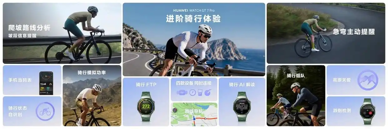 华为WATCH GT 7系列发布，首发室内滑雪模式及身体状态准备度指标