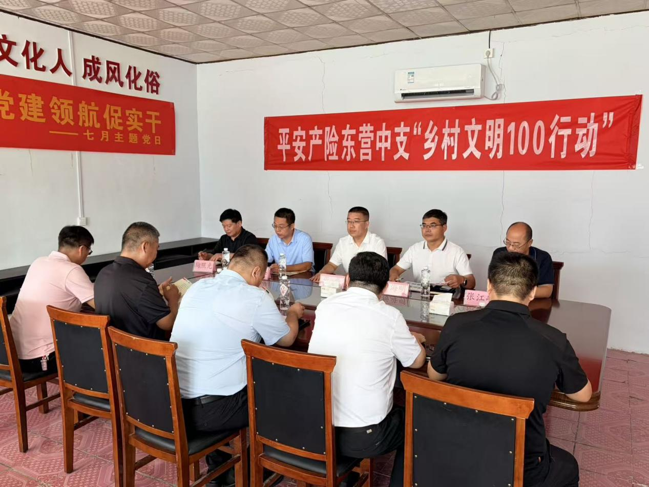 平安产险广饶支公司：党建共建聚合力乡风文明助振兴