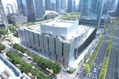 项目强省会｜济南中央商务区华润C2地块艺术剧院现雏形