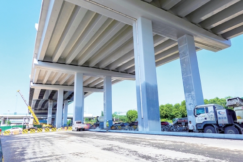 工业北路快速路东延段建设推进，10月或建成通车