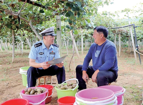 农忙时节交通安全宣传走进乡村一线——田间地头上好秋收“平安课”