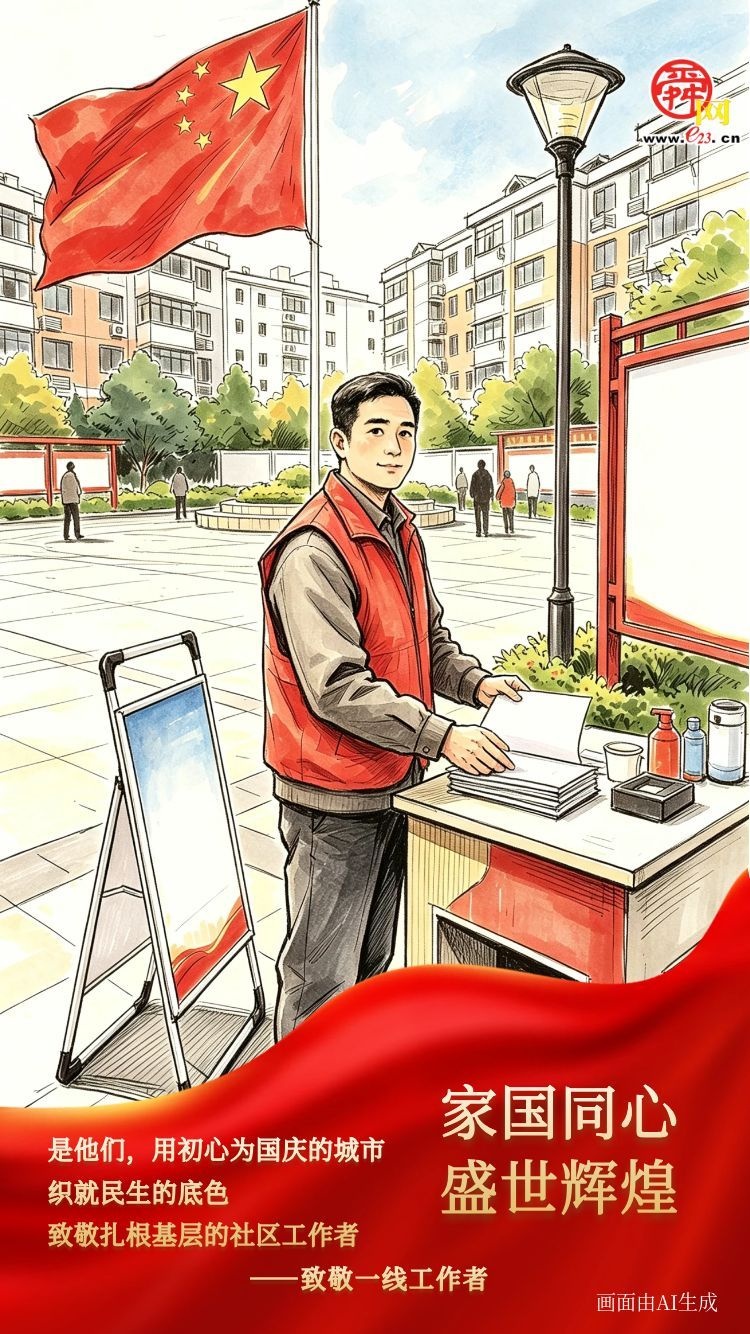 国庆我在岗丨致敬一线工作者
