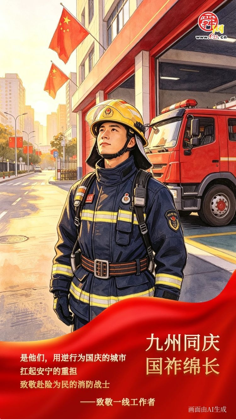国庆我在岗丨致敬一线工作者