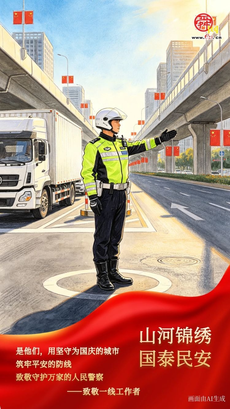 国庆我在岗丨致敬一线工作者