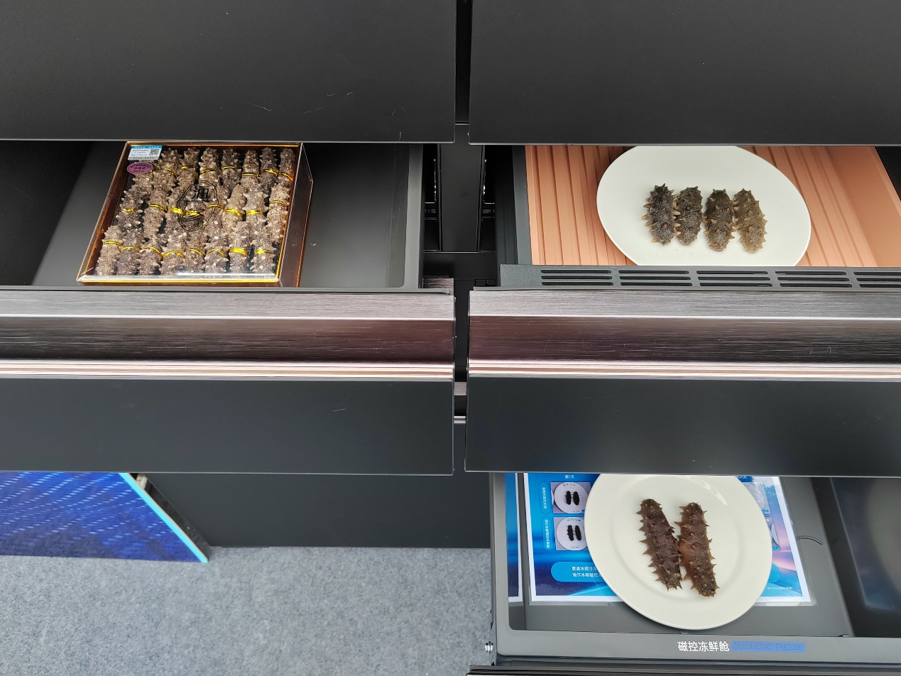 海尔SEEKER多舱精储冰箱登陆济南三联家电，解锁高端食材精储新范式！