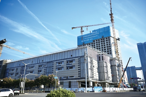 山东国际会展中心配套工程有序推进 济南西部会展高地加速成型