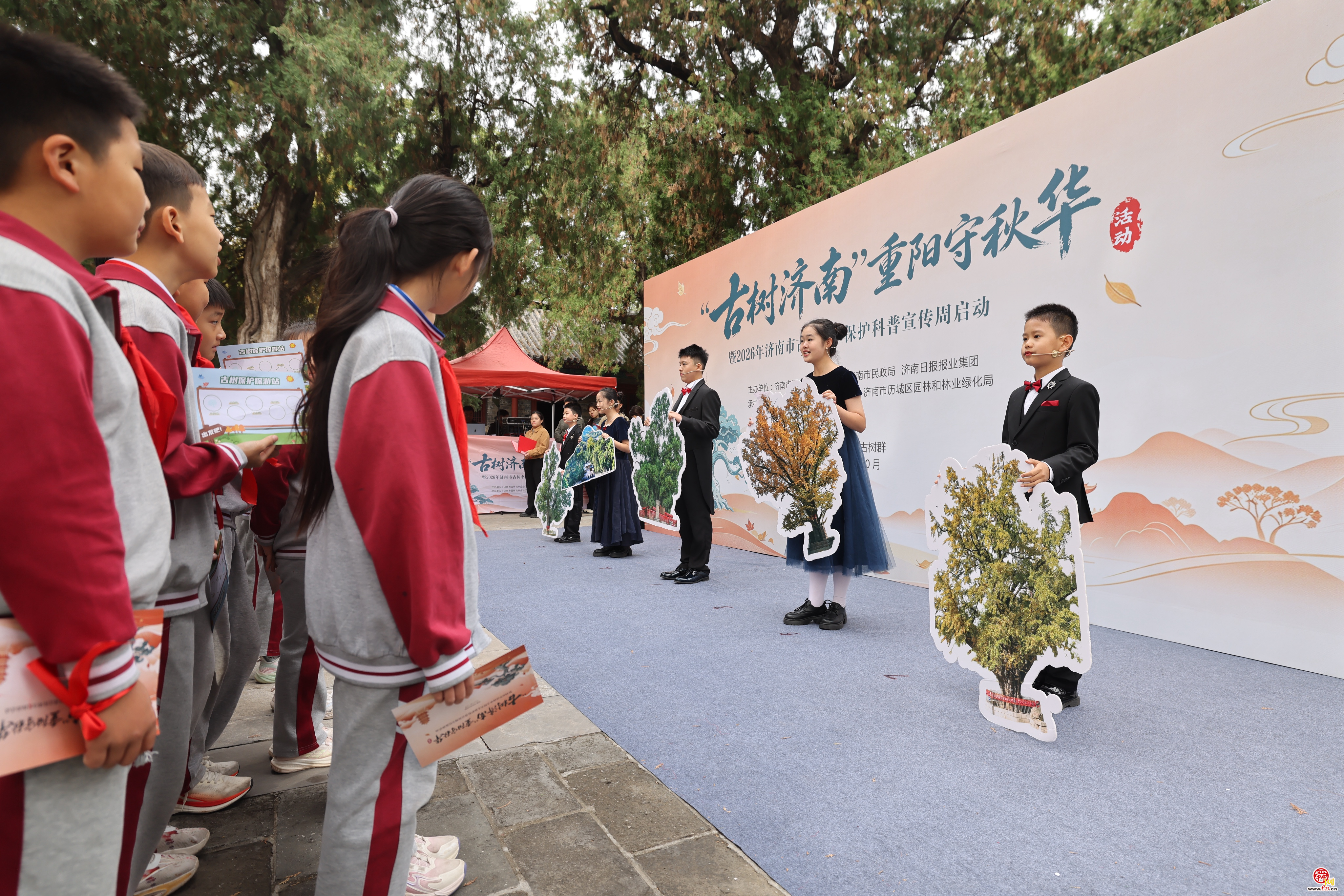 “古树济南”重阳守秋华活动暨2026年济南市“全国古树名木保护科普宣传周”启动