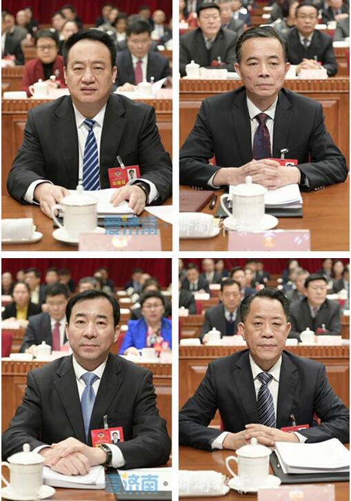 市政协十四届三次会议举行大会发言 王忠林孙述涛雷杰到会听取发言