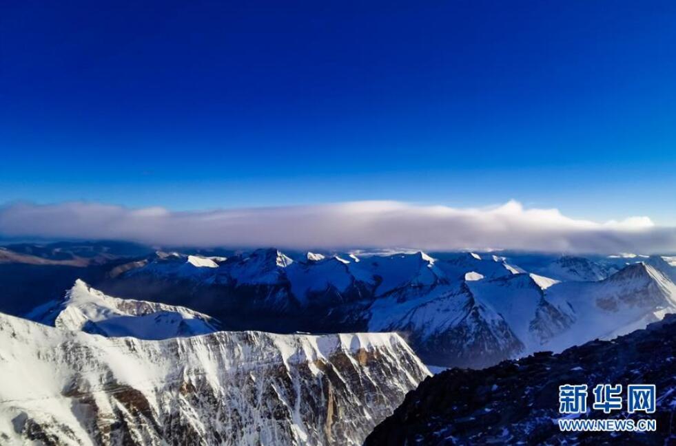 海拔7000米以上 珠穆拉玛峰的壮美景色