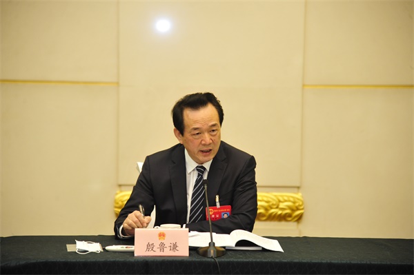 全国人大代表市人大常委会主任殷鲁谦接受专访时建议创新工作机制统筹