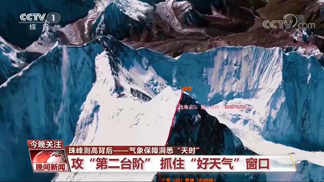 珠峰测高背后：气象保障洞悉“天时” 预报服务团队协助队员攀高峰