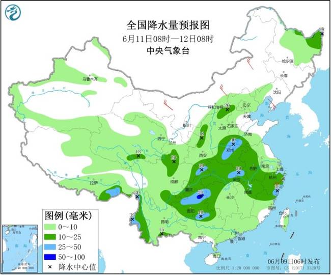 【9省区将有大到暴雨】北方高温短暂结束 南方暴雨破纪录