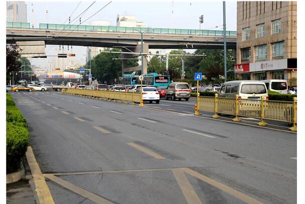 济南司机杆石桥路口变身完成千万别走错