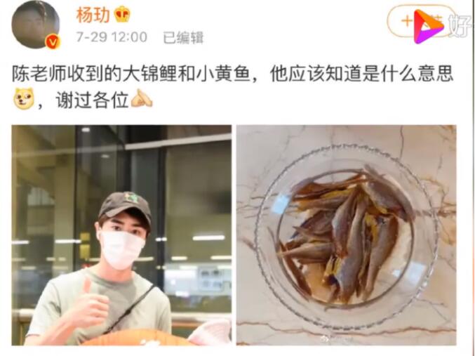 【三十而已 陈屿养鱼】杨玏机场被送鱼 竟然吃掉了