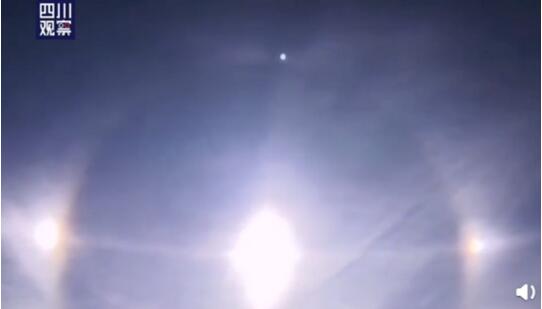 罕见！黑龙江漠河上空出现三个太阳，这种奇观的形成原理是什么？