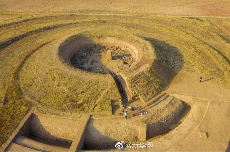 中国首次发掘北魏皇家祭天遗址 圆形房屋设有祭品环壕