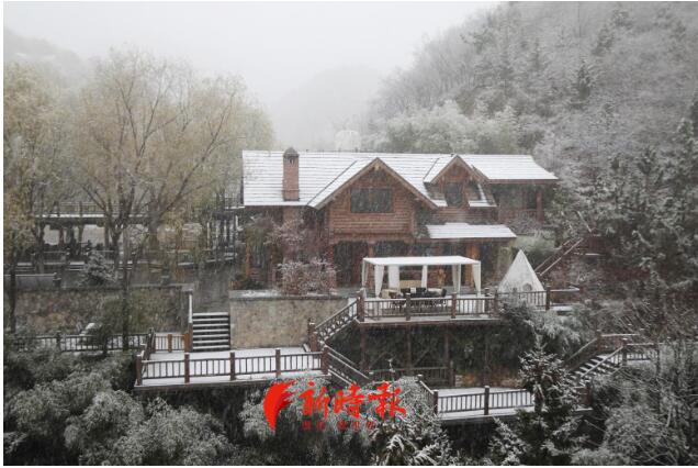 济南今冬第一场雪已抵达，坐标九如山！市区7成概率迎雨夹雪