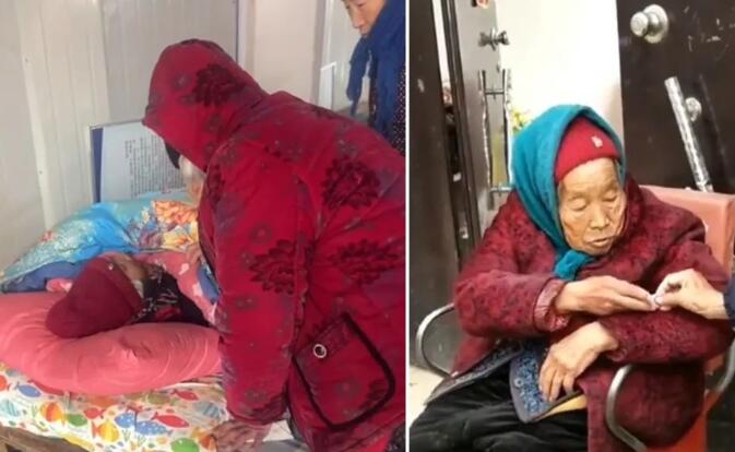 108歲糖果奶奶去世曾吃喜酒帶回喜糖給84歲女兒吃