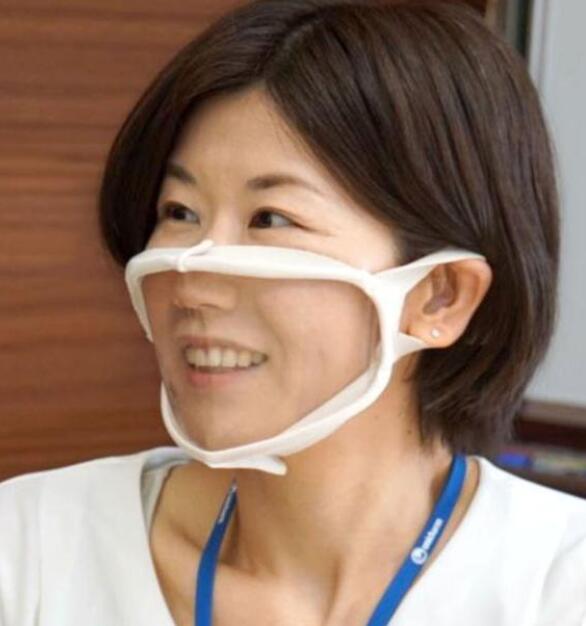 日本纳米透明口罩图片