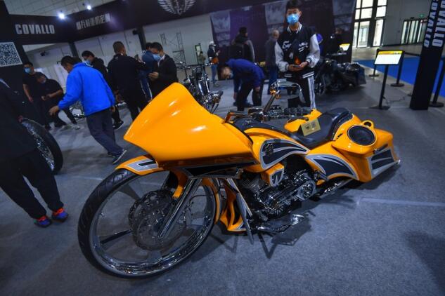 泉视界|济南举办首届国际摩托车博览会,百款车型齐亮相