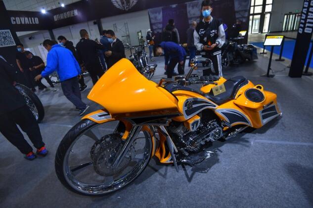 2021济南国际摩托车博览会开幕多彩炫技吸粉无数