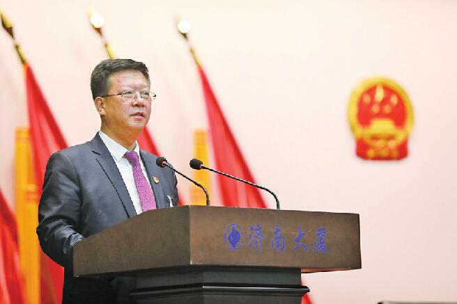 市中区委副书记,代区长鞠正江接受专访 实施"三区战略"奋楫破浪前行