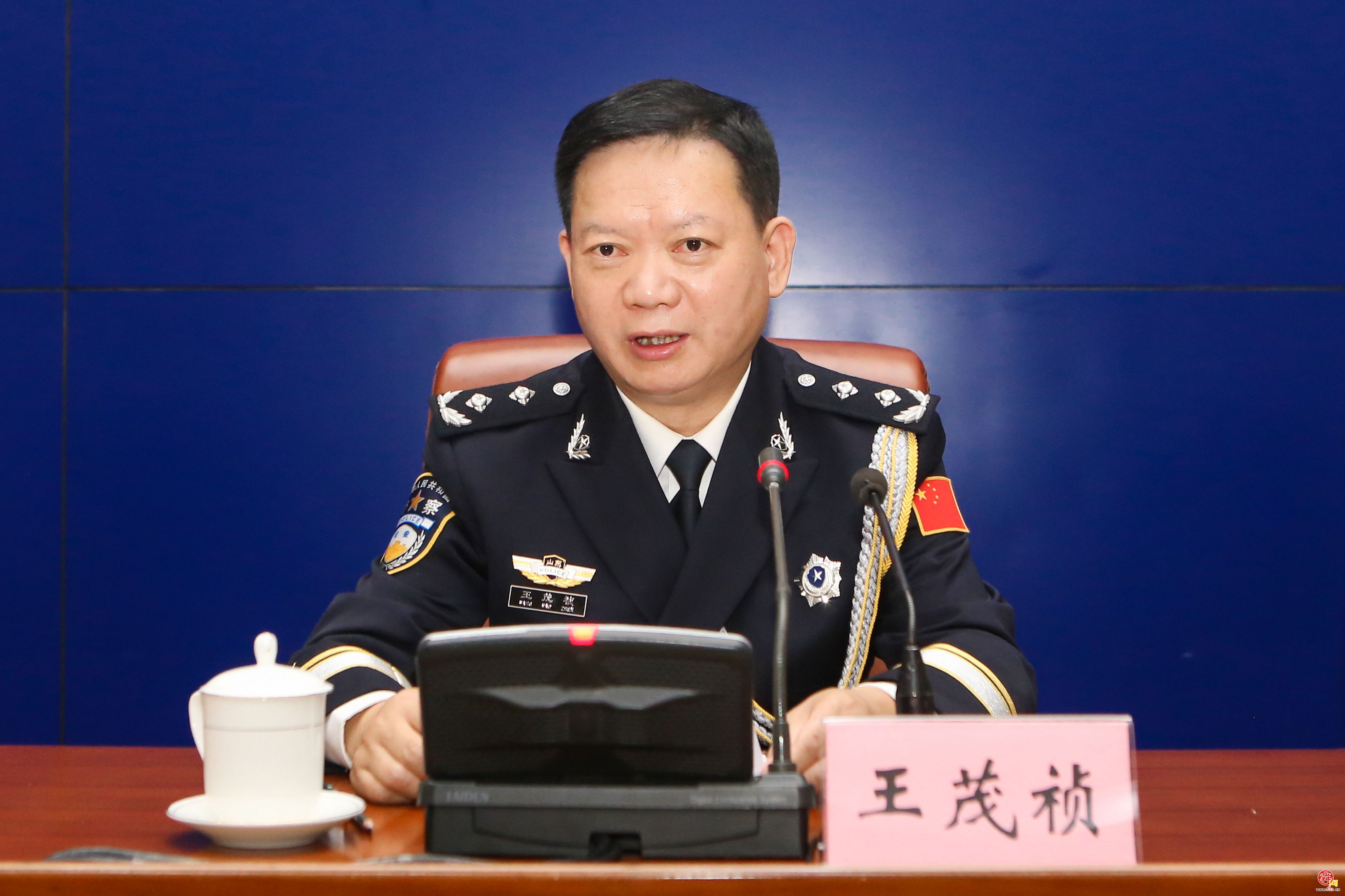王茂祯介绍,全国公安系统英雄模范立功集体表彰大会近期在北京人民