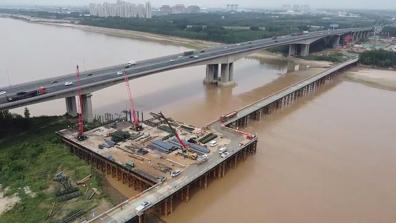 济南黄河二桥结构分析图片