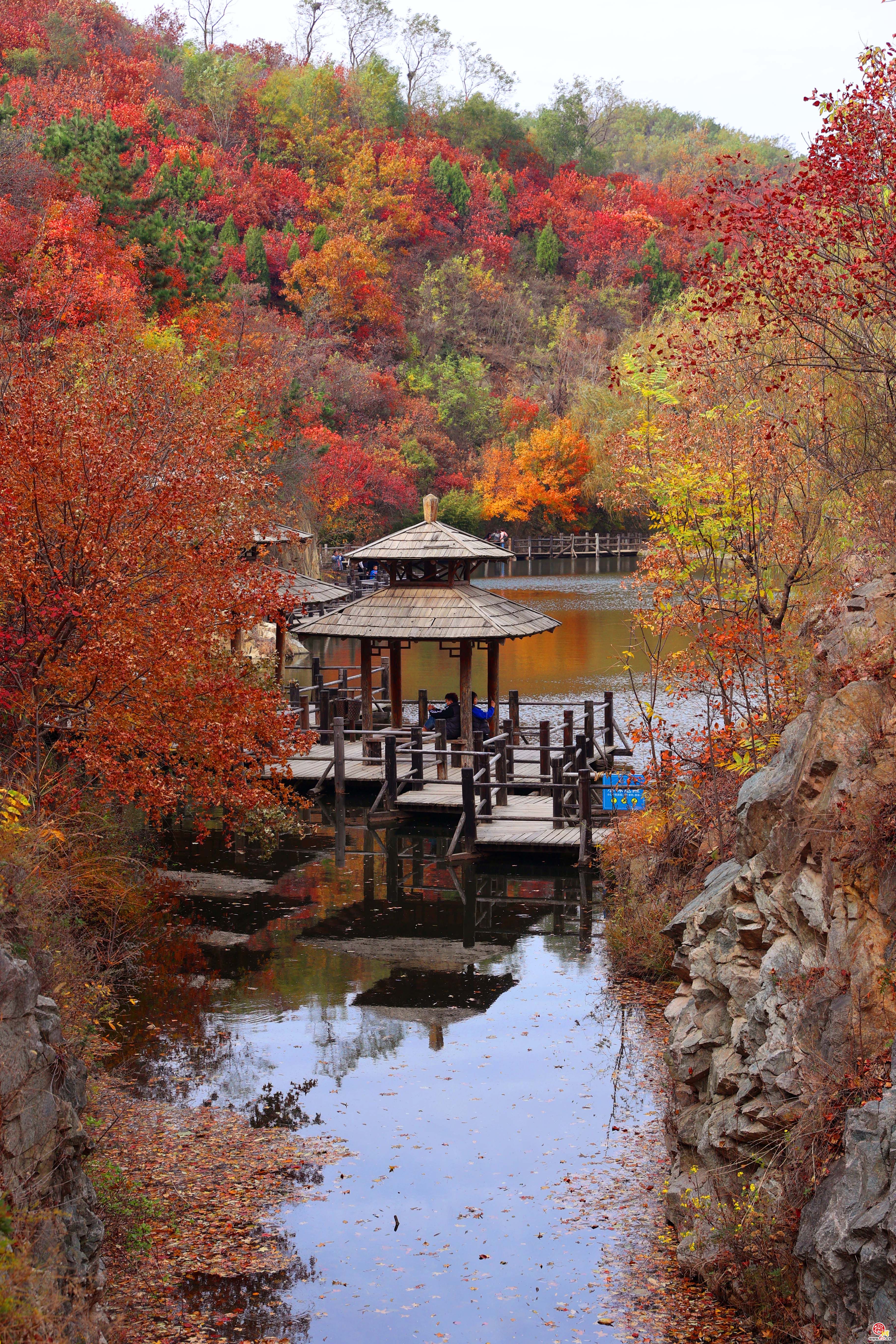 济南九重山景区图片