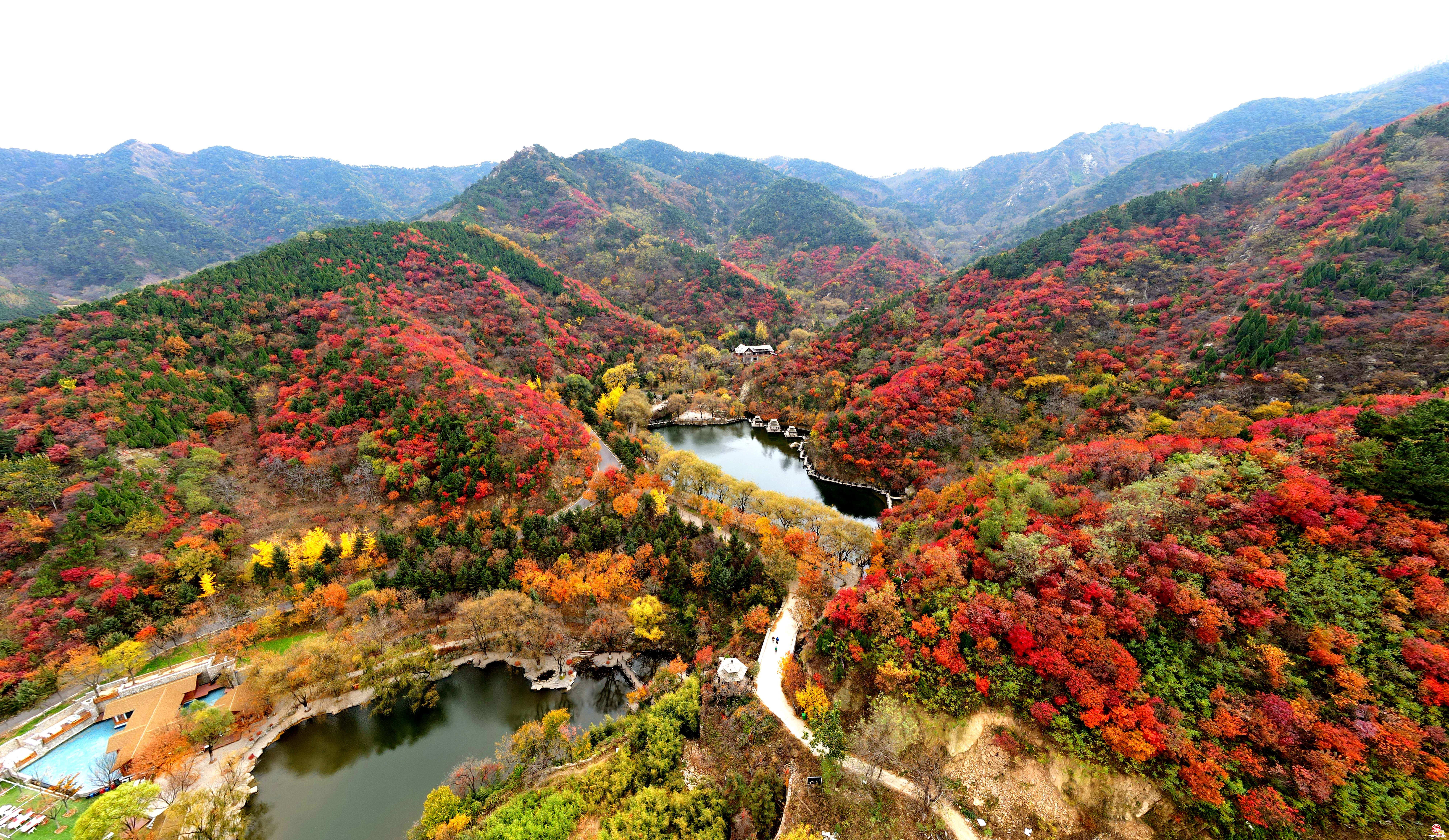 济南九重山景区图片