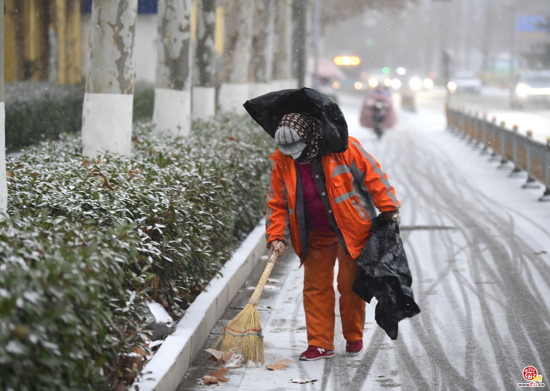 The auspicious snow heralds a good year! In the Lunar New Year, the urban area of ​​Jinan ushers in the first snow in 2023