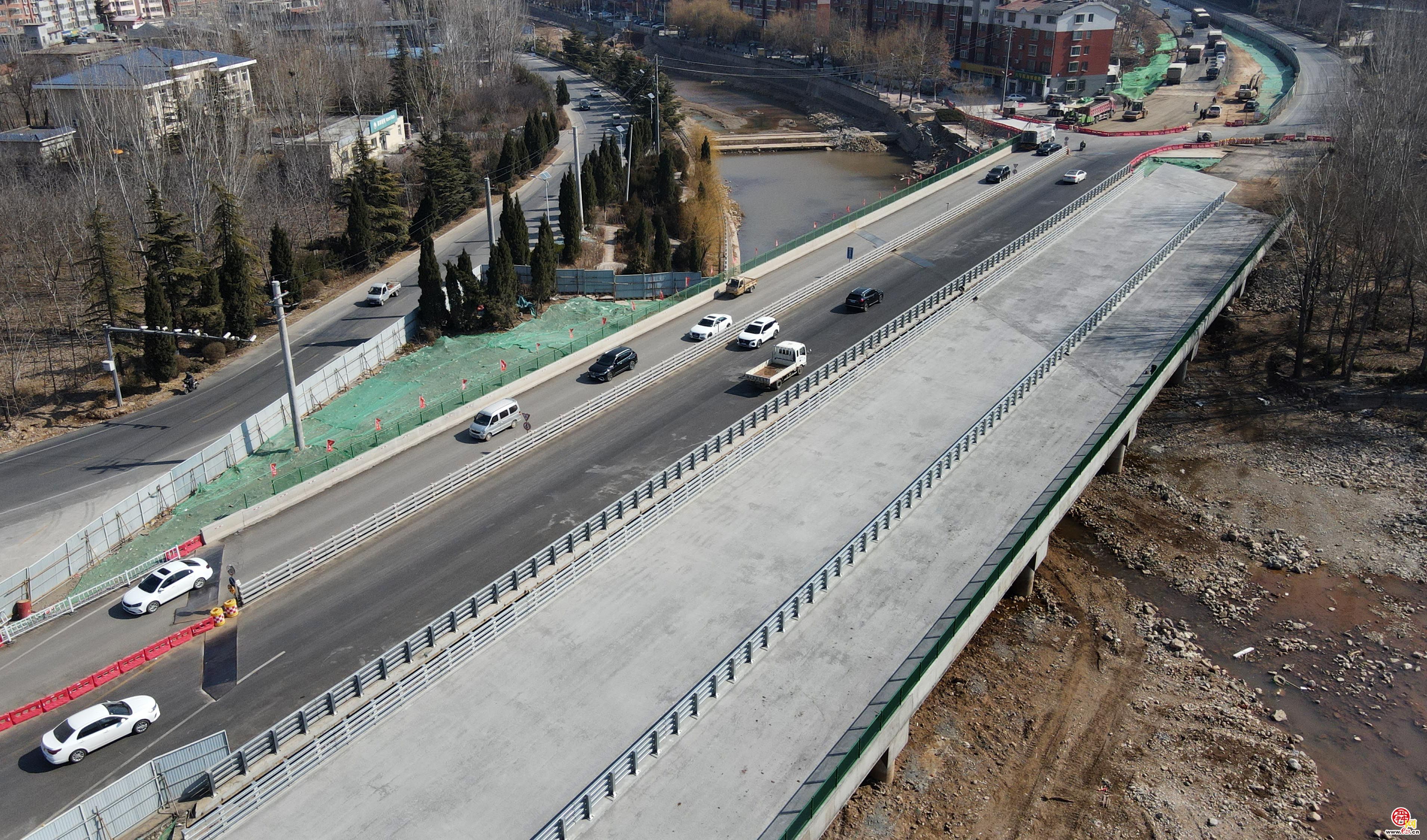 济南省道s103旅游公路柳埠大桥旧貌换新颜