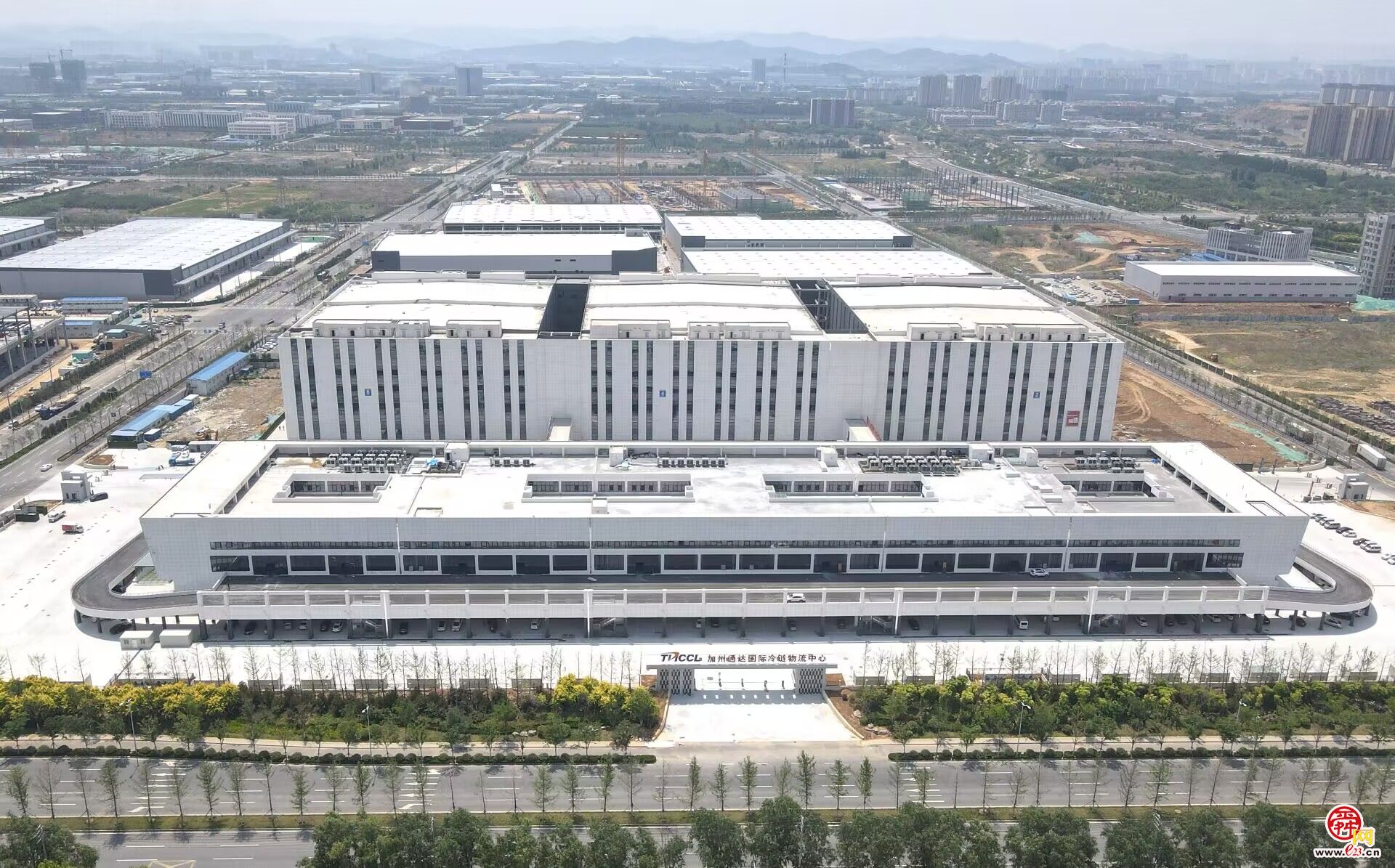 济南加州通达国际冷链物流中心计划6月正式运行